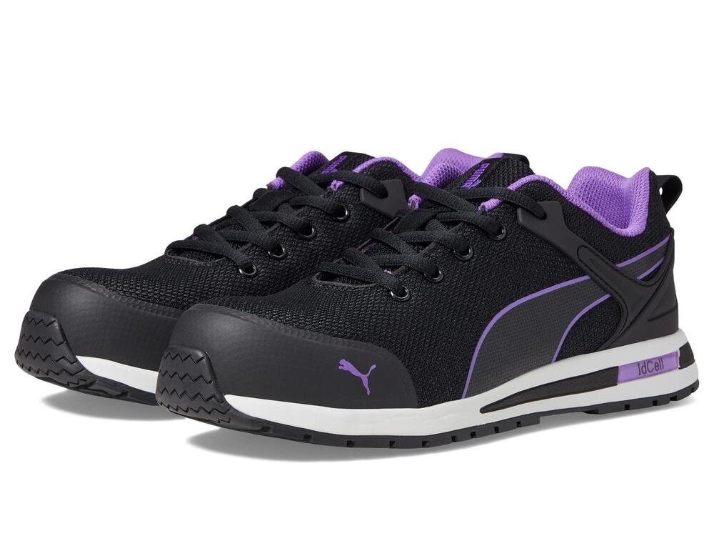 PUMA LEVITY KNIT LOW ASTM EH BLACK/BERRY 11 M
